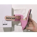 Moschino Slide Sandals For Women # 250984, cheap Moschino Sandals