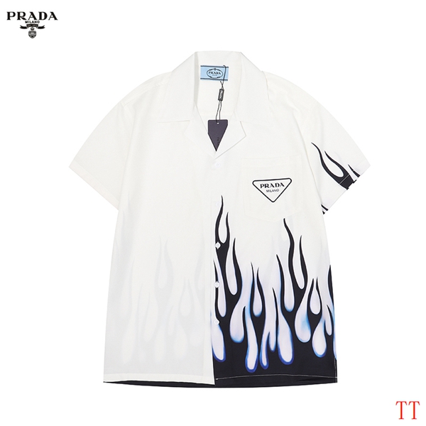 Prada Short Sleeve Shirts Unisex # 252408, cheap Prada Shirts, only $32!
