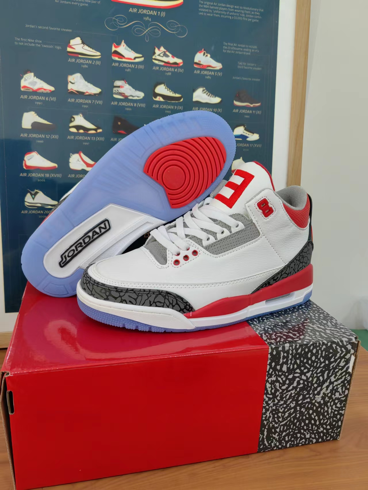 Air Jordan 3 Sneaker Unisex  in 252517, cheap Jordan3, only $69!