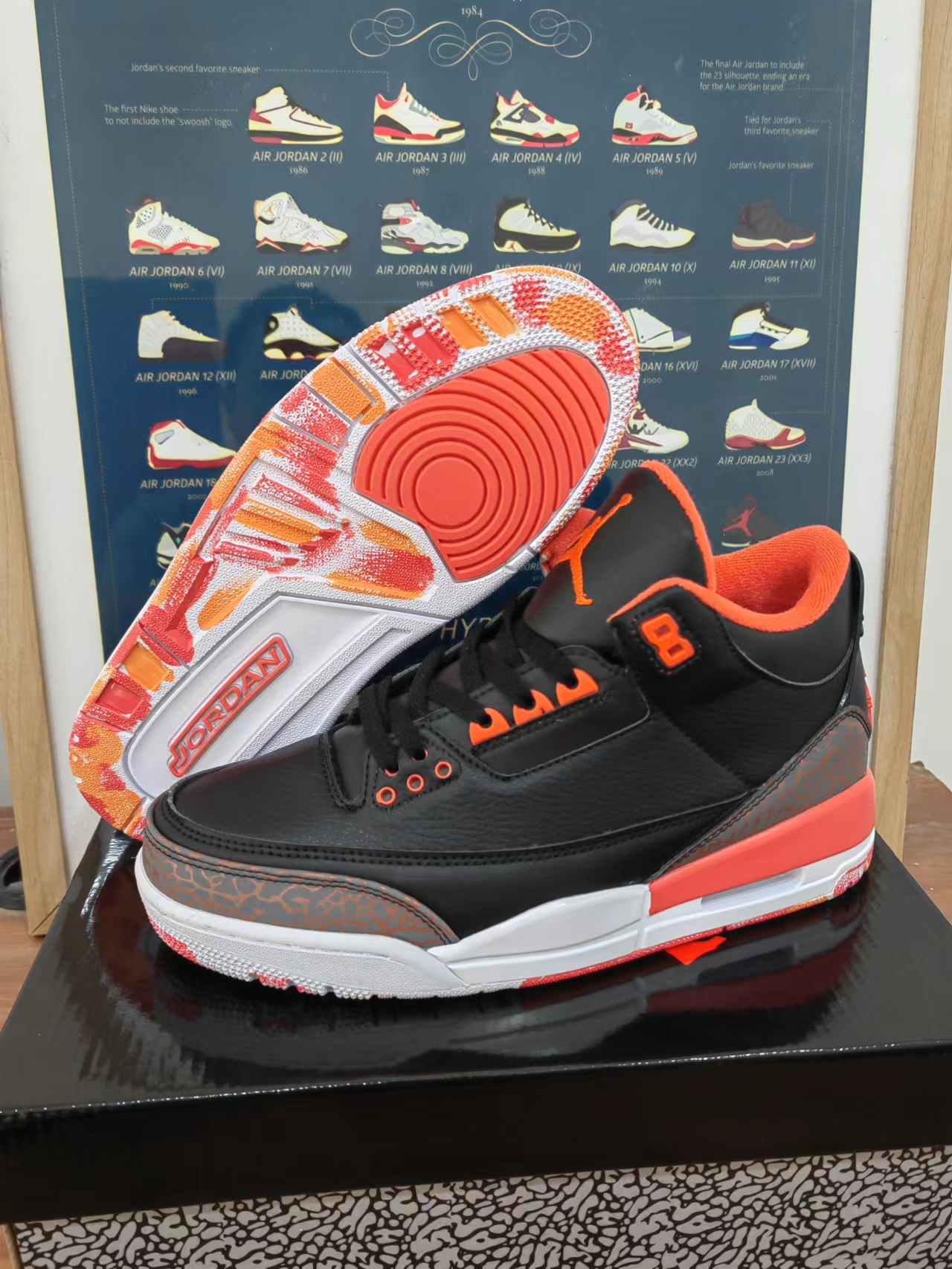 Air Jordan 3 Sneaker Unisex  in 252521, cheap Jordan3, only $69!