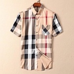 Burberry Short Sleeve Shirts For Men # 251820