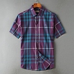 Burberry Short Sleeve Shirts For Men # 251829