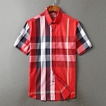 Burberry Short Sleeve Shirts For Men # 251834