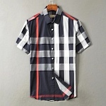 Burberry Short Sleeve Shirts For Men # 251841, cheap For Men
