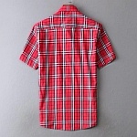 Burberry Short Sleeve Shirts For Men # 251843, cheap For Men