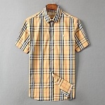 Burberry Short Sleeve Shirts For Men # 251857