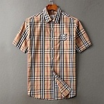 Burberry Short Sleeve Shirts For Men # 251865