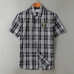 Burberry Short Sleeve Shirts For Men # 251868, cheap For Men