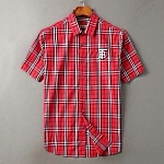 Burberry Short Sleeve Shirts For Men # 251870, cheap For Men