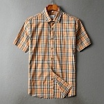 Burberry Short Sleeve Shirts For Men # 251879, cheap For Men