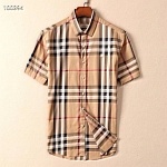 Burberry Short Sleeve Shirts For Men # 251880, cheap For Men