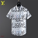 Louis Vuitton Short Sleeve Shirts For Men  in 251914