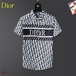 Dior Short Sleeve Shirts For Men in 252130