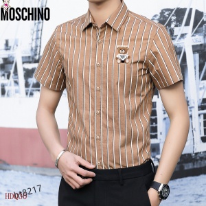 $34.00,Moschino Short Sleeve Shirts For Men in 253038