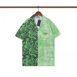 $32.00,Prada Short Sleeve Shirts For Men # 253296