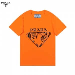 $23.00,Prada Short Sleeve T Shirts For Kids # 253359