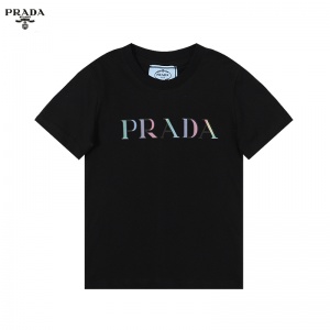 $23.00,Prada Short Sleeve T Shirts For Kids # 253507