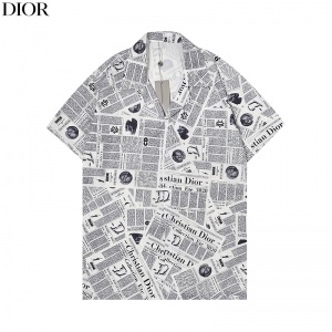 $25.00,Dior Short Sleeve Shirts Unisex # 253541