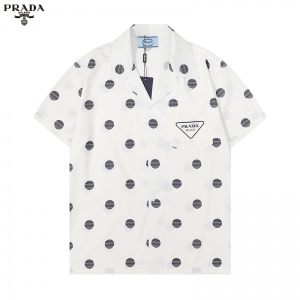 $32.00,Prada Short Sleeve Shirts For Men # 253733