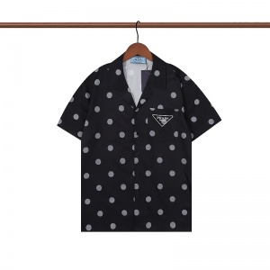 $32.00,Prada Short Sleeve Shirts For Men # 253734