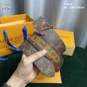 4.0 cm Width Louis Vuitton Belt  # 256014