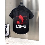 Loewe Short Sleeve Shirts For Men in 252998, cheap Loewe Shirts