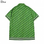 Dior Short Sleeve Shirts For Men # 253218, cheap Dior Shirts