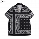 Dior Short Sleeve Shirts For Men # 253220
