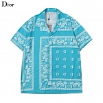 Dior Short Sleeve Shirts For Men # 253221