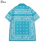 Dior Short Sleeve Shirts For Men # 253221, cheap Dior Shirts