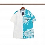 Prada Short Sleeve Shirts For Men # 253295