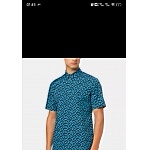 Prada Short Sleeve Shirts For Men # 253312, cheap Prada Shirts