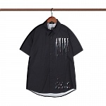 Amiri Short Sleeve Shirts For Men # 253509, cheap Amiri Shirts