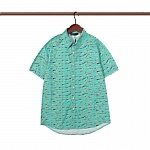 Louis Vuitton Short Sleeve Shirts For Men # 253713, cheap Louis Vuitton Shirts