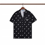 Prada Short Sleeve Shirts For Men # 253734, cheap Prada Shirts