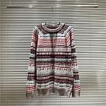 Dior Round Neck Oversize Sweaters Unisex # 253788
