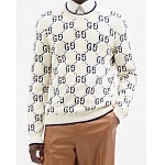 Gucci GG Jaquard Round Neck Sweaters Unisex # 253809