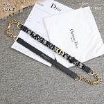 1.5 cm Width Dior Belt # 255701