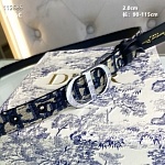 2.0 cm Width Dior Belt # 255705, cheap Dior Belts