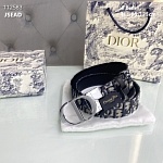 3.0 cm Width Dior Belt # 255710