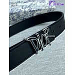 3.0 cm Width Dior Belt # 255713, cheap Dior Belts