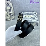3.0 cm Width Dior Belt # 255714, cheap Dior Belts