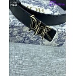 3.0 cm Width Dior Belt # 255714, cheap Dior Belts