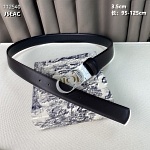 3.5 cm Width Dior Belt # 255717, cheap Dior Belts