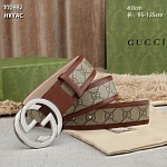 4.0 cm Width Gucci Belt # 255792