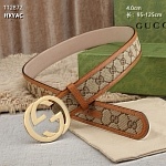 4.0 cm Width Gucci Belt # 255796