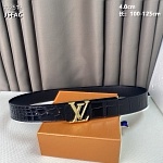 4.0 cm Width Louis Vuitton Belt # 255931