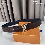4.0 cm Width Louis Vuitton Belt # 255933