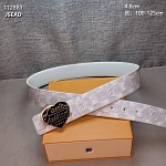 4.0 cm Width Louis Vuitton Belt  # 256000