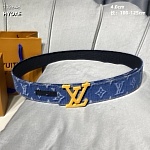 4.0 cm Width Louis Vuitton Belt  # 256006